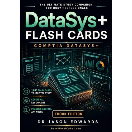 Cover of DataSys+ Flash Cards