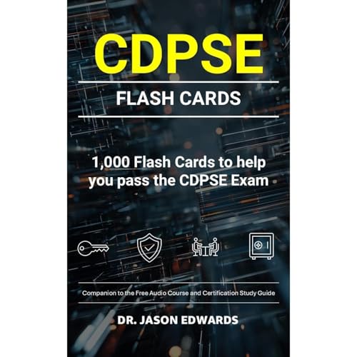 Cover of CDPSE Flash Cards