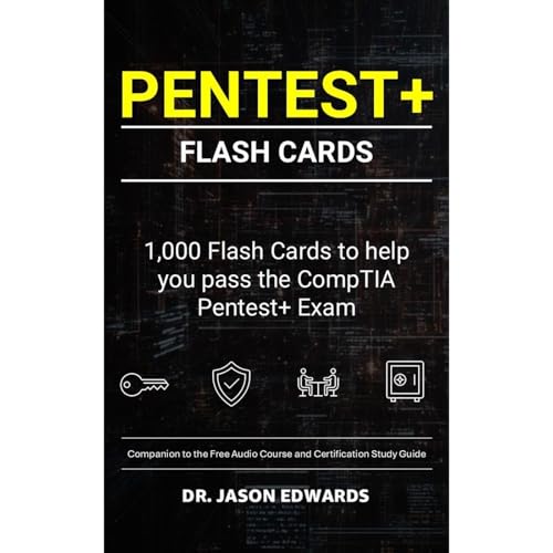 Cover of Pentest+ Flash Cards