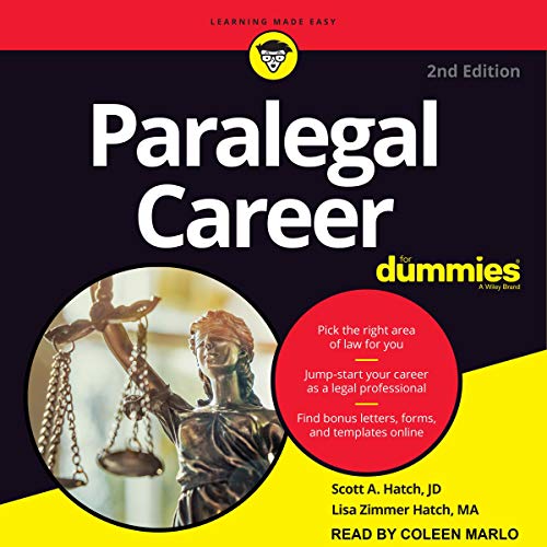Cover of Paralegal Career For Dummies, 2nd Edition