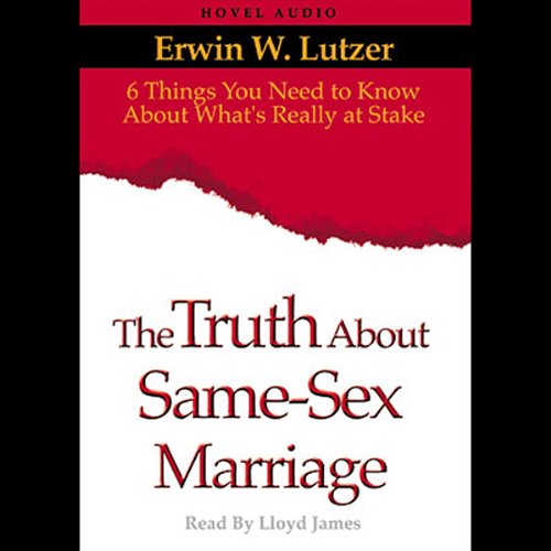 Cover of Truth About Same Sex Marriage