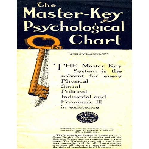 Cover of The Master Key Psychological Chart