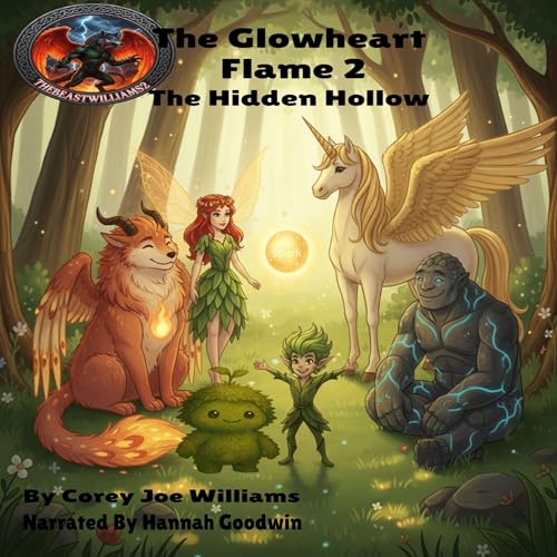 Cover of The Glowheart Flame 2: The Hidden Hollow