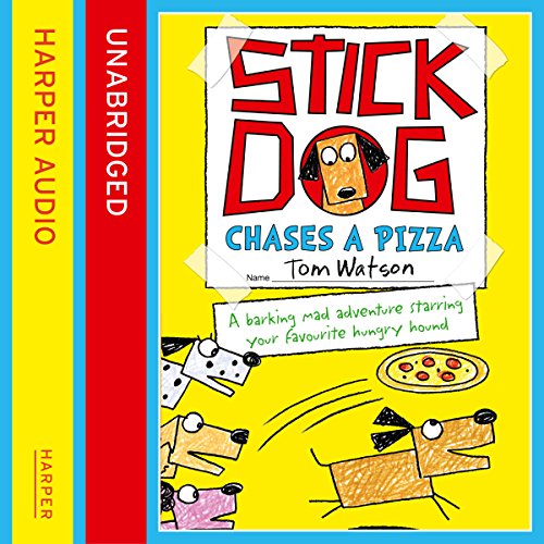 Cover of Stick Dog Chases a Pizza