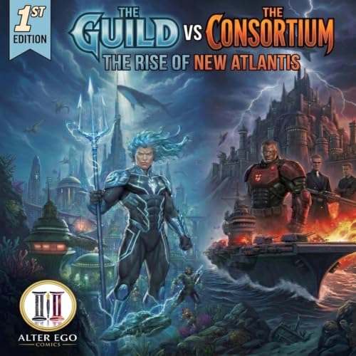Cover of The Guild vs The Consortium: The Rise of New Atlantis