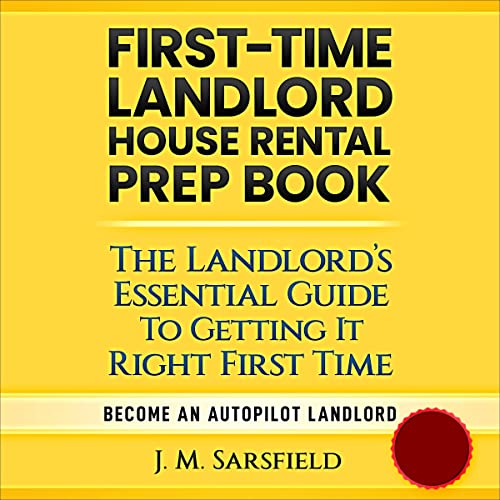 Cover of First-Time Landlord House Rental Prep Book