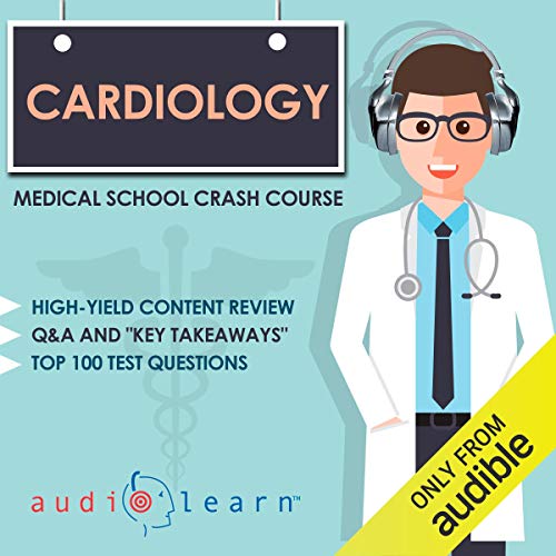 Cover of Cardiology - Medical School Crash Course
