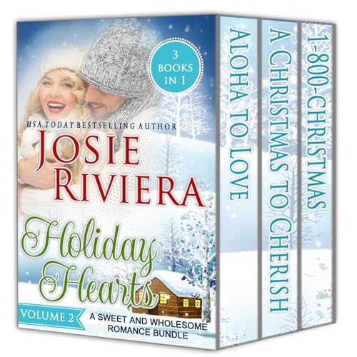 Cover of Holiday Hearts: A Sweet and Wholesome Romance Bundle