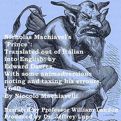 Cover of Nicholas Machiavelli's 'Prince'