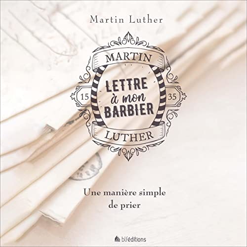 Cover of Lettre à mon barbier [Letter to My Barber]