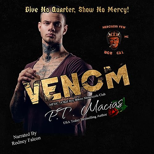 Cover of Venom, Merciless Few MC, NorCal Chapter