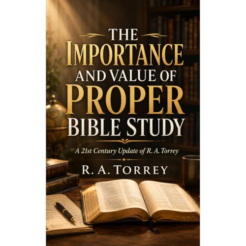 Cover of THE IMPORTANCE AND VALUE OF PROPER BIBLE STUDY