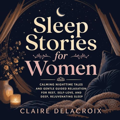 Cover of Sleep Stories for Women: Calming Nighttime Tales and Gentle Guided Relaxation for Rest, Self-Love, and Deep, Rejuvenating Sleep