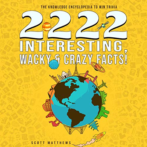 Cover of 2222 Interesting, Wacky & Crazy Facts