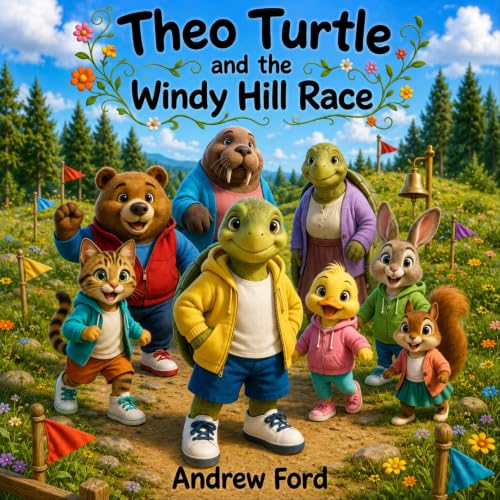 Cover of Theo Turtle and the Windy Hill Race