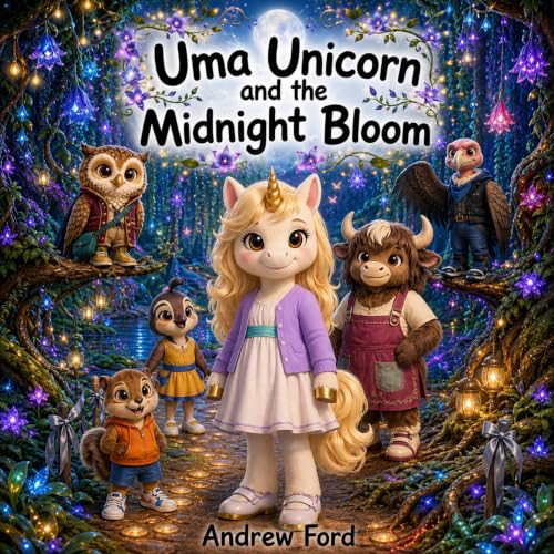 Cover of Uma Unicorn and the Midnight Bloom