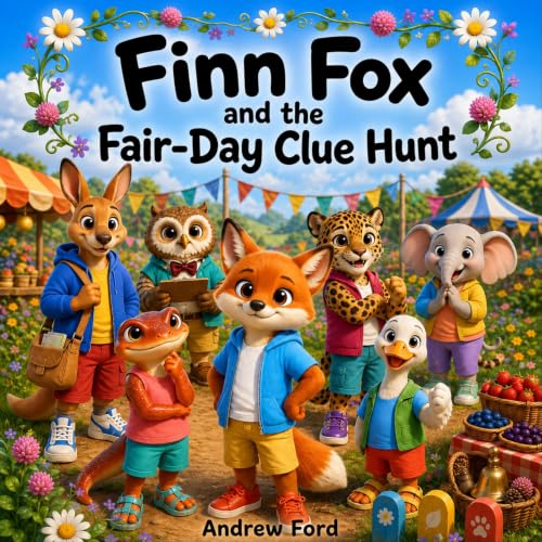 Cover of Finn Fox and the Fair-Day Clue Hunt