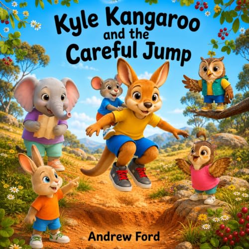 Cover of Kyle Kangaroo and the Careful Jump