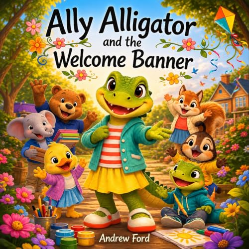 Cover of Ally Alligator and the Welcome Banner