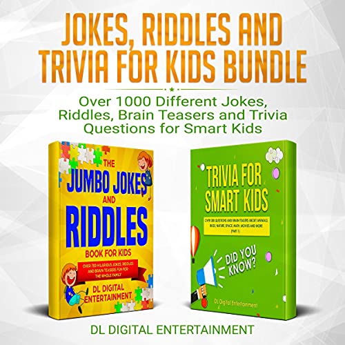 Cover of Jokes, Riddles and Trivia for Kids Bundle