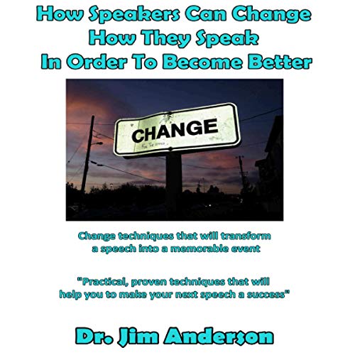 Cover of How Speakers Can Change How They Speak in Order to Become Better