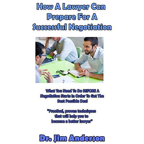 Cover of How a Lawyer Can Prepare for a Successful Negotiation