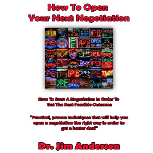 Cover of How to Open Your Next Negotiation