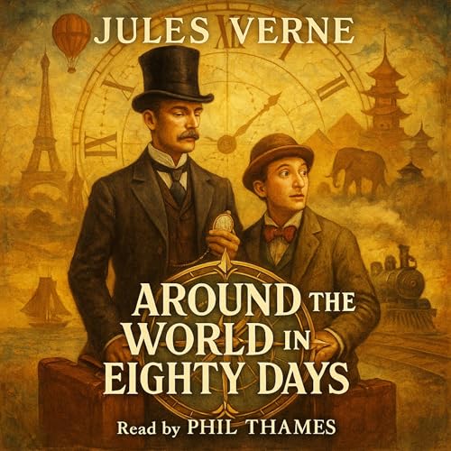 Cover of Around the World in Eighty Days