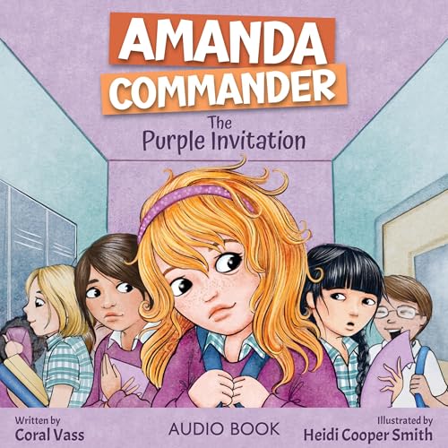 Cover of Amanda Commander: The Purple Invitation
