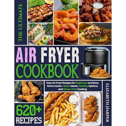 Cover of The Ultimate Air Fryer Cookbook