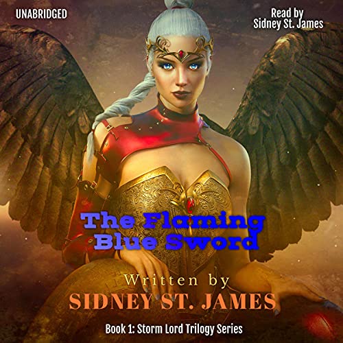 Cover of The Flaming Blue Sword