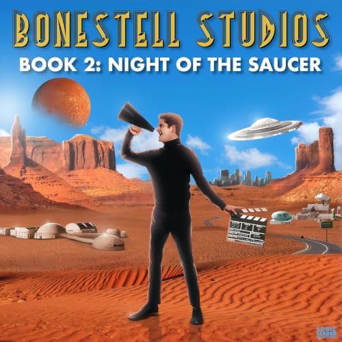 Cover of Bonestell Studios - Book 2: Night of the Saucer