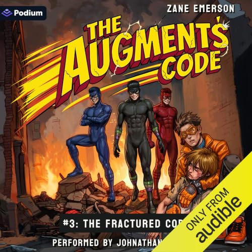 Cover of The Fractured Code: A Superhero LitRPG