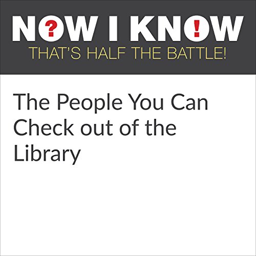 Cover of The People You Can Check out of the Library