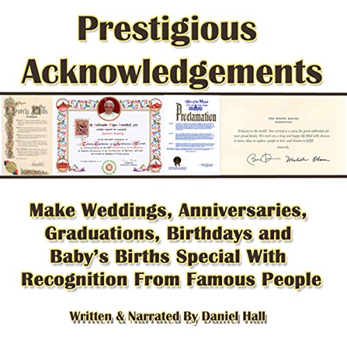 Cover of Prestigious Acknowledgments