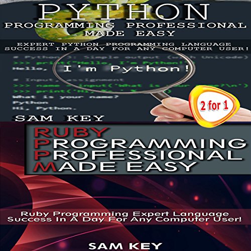 Cover of Python Programming Professional Made Easy & Ruby Programming Professional Made Easy