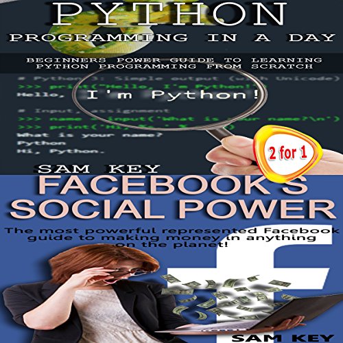 Cover of Python Programming Professional Made Easy & Facebook Social Power