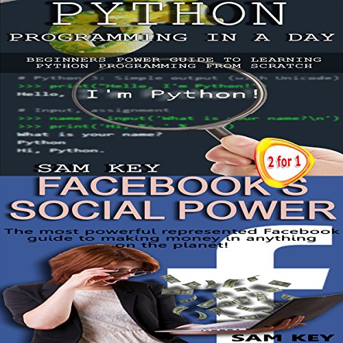Cover of Python Programming in a Day & Facebook Social Power