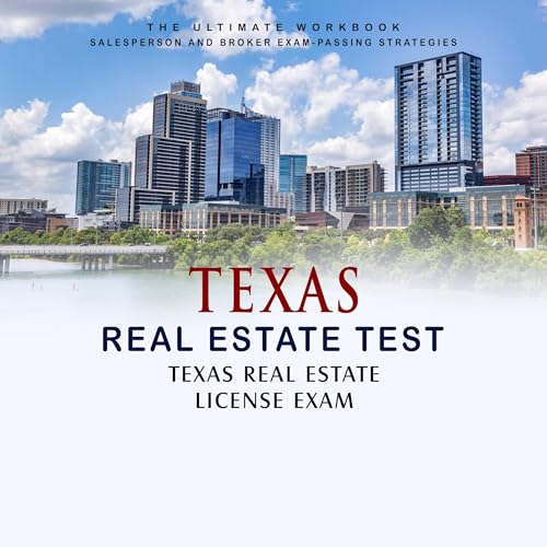 Cover of Texas Real Estate Test: Texas Real Estate License Exam