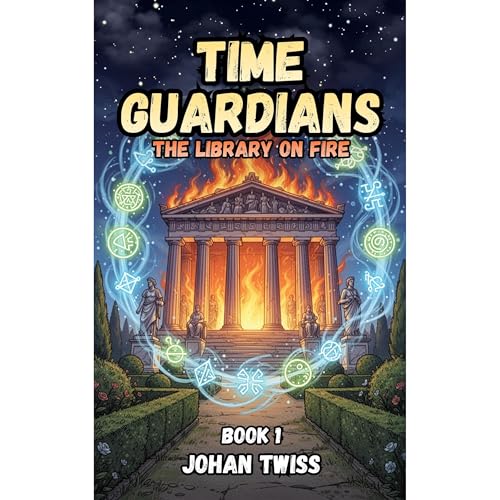 Cover of Time Guardians: The Library on Fire