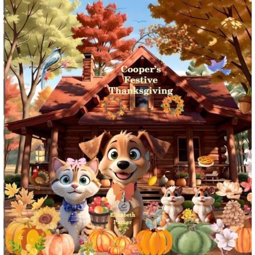 Cover of Cooper's Festive Thanksgiving