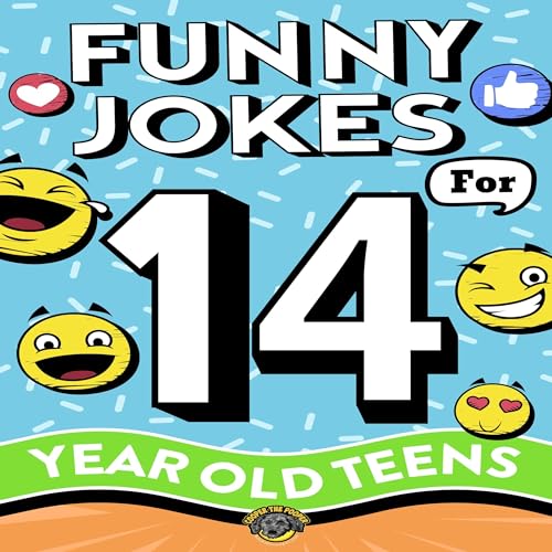 Cover of Funny Jokes for 14 Year Old Teens