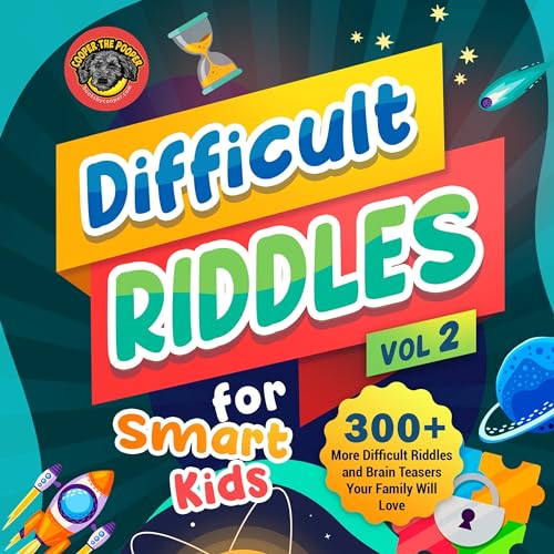 Cover of Difficult Riddles for Smart Kids - Volume 2