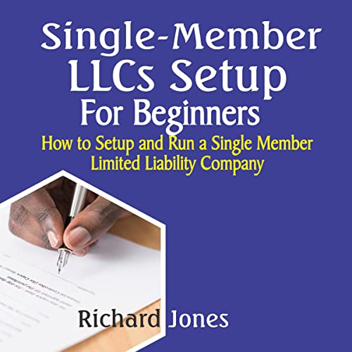 Cover of Single-Member LLCs Setup for Beginners