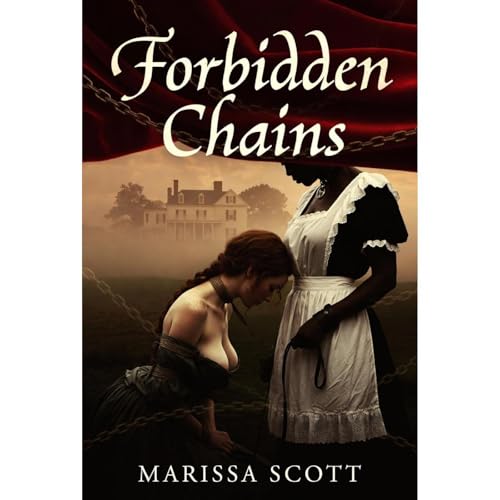 Cover of Forbiddden Chains: Historic Lesbian Interracial Erotic Romance