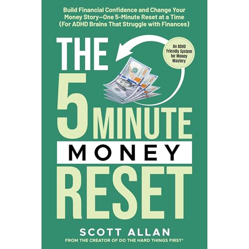 Cover of The 5-Minute Money Reset (for ADHD Brains)