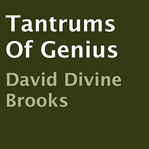 Cover of Tantrums of Genius