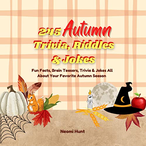Cover of 245 Autumn Trivia, Riddles & Jokes