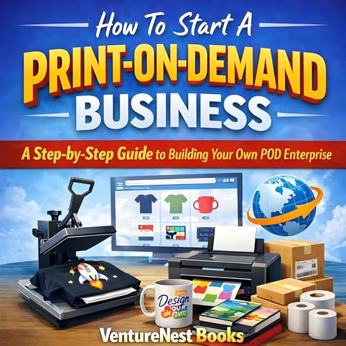 Cover of How to Start a Print-on-Demand Business