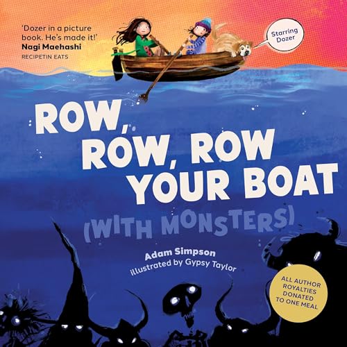 Cover of Row, Row, Row Your Boat (with Monsters)